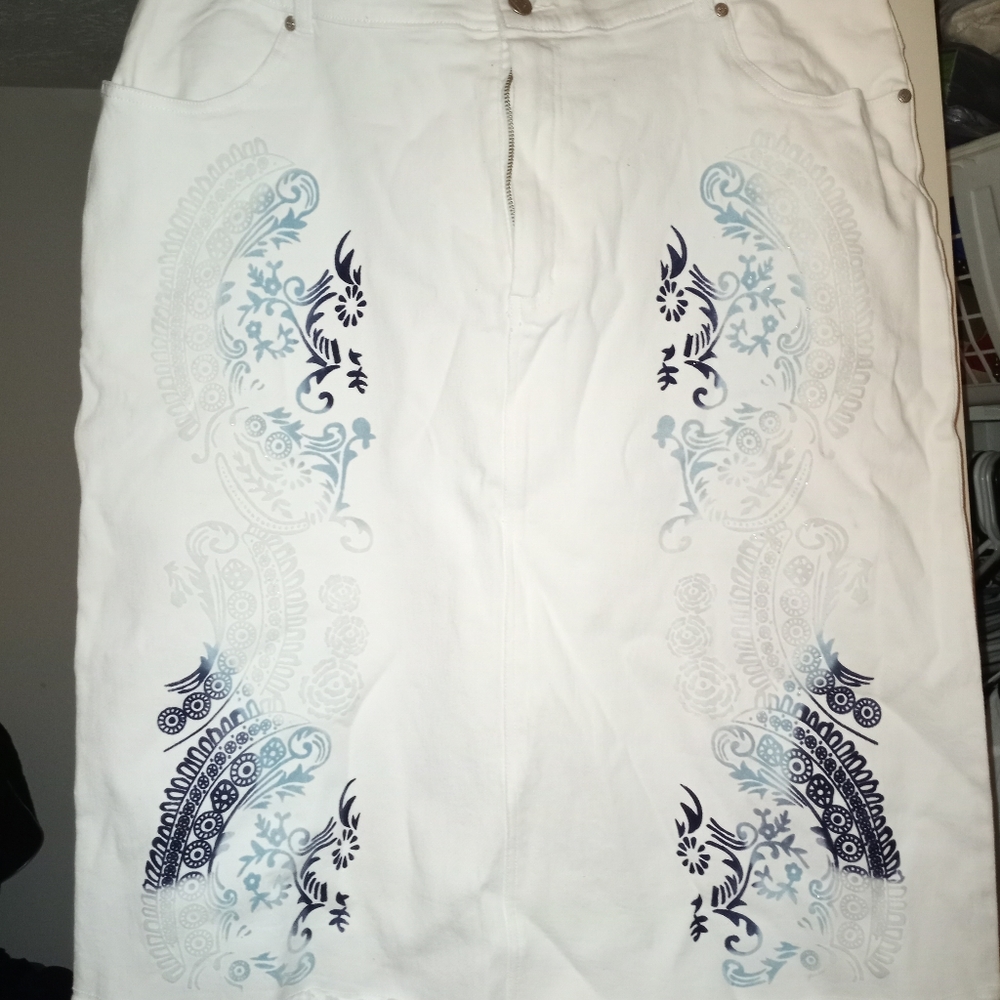 Jean skirt